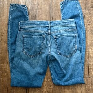 MOTHER ‘The Looker’ Rancho Diablo Women's Blue Skinny Jeans